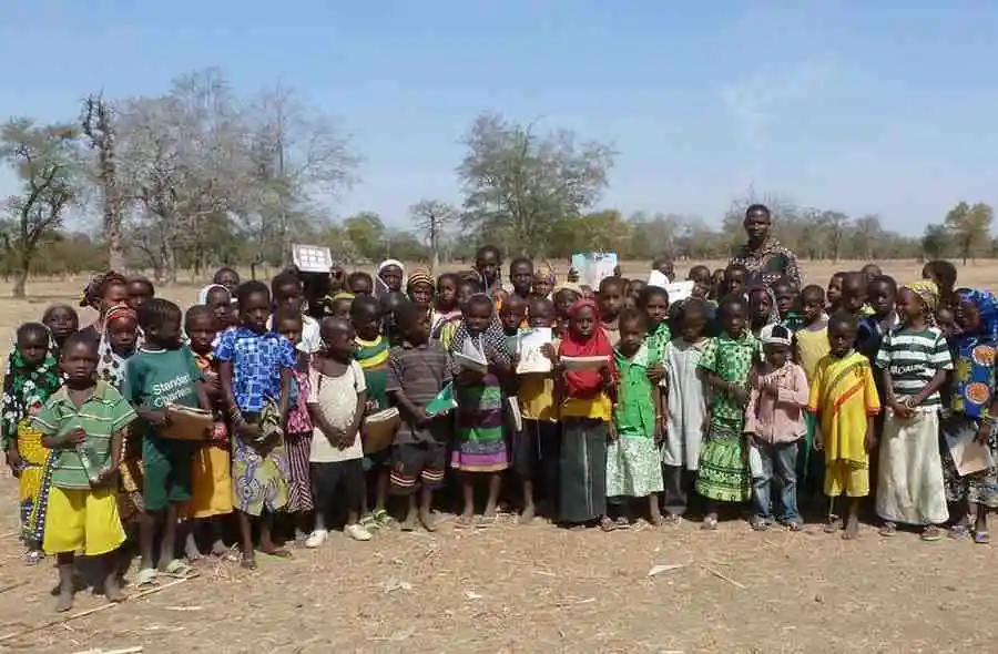 USAelections results will impact its aid to many African countries, this image shows children of Burkina Faso.