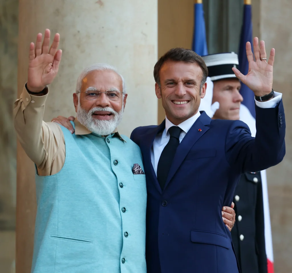 Modi and Macron enhanced India-France relations 