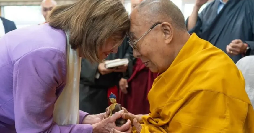 US Tibet bill- Nancy Pelosi meets Dalai Lama