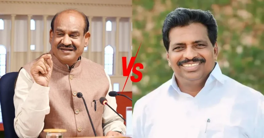 K suresh vs Om Birla in Lok Sabha speaker election