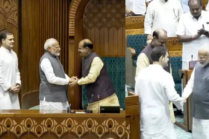 Om Birla was re-elected as the Speaker of the Lok Sabha