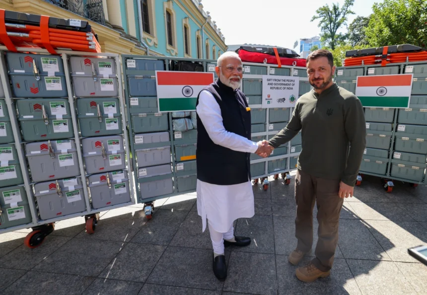 India gifts bhishm cubes to Ukraine