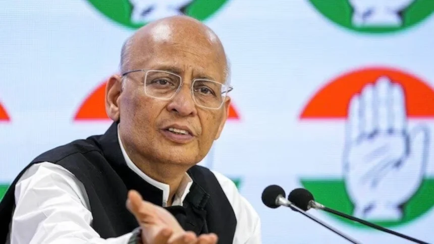 Abhishek Manu Singhvi biography