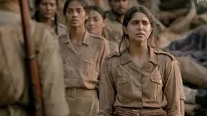 A still of Sharwari Wagh from The Forgotten army series