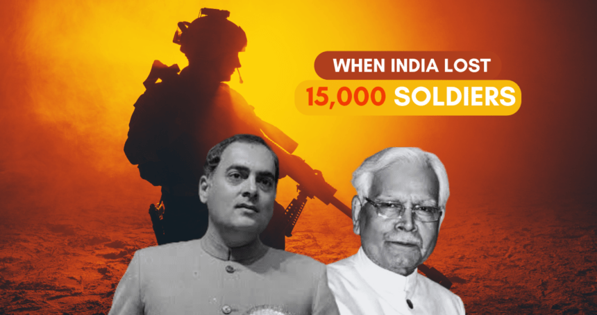 Natwar Singh revealed that Rajiv Gandhi sent Troops to Sri Lanka without telling ministers