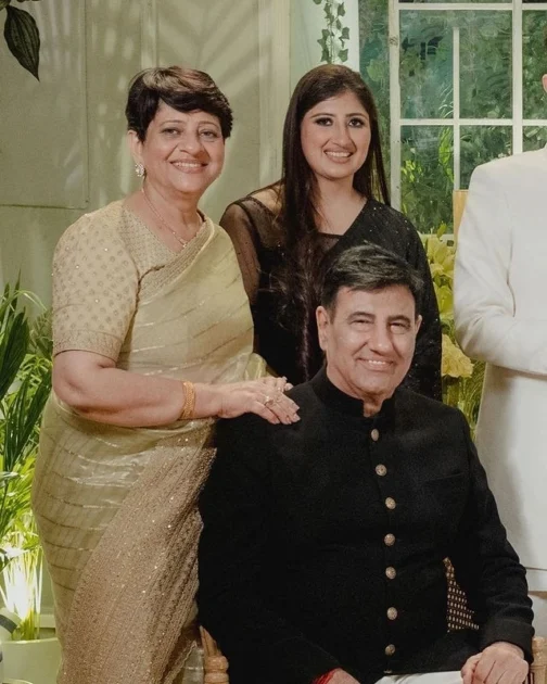 Raghav Chadha father, mother and sister