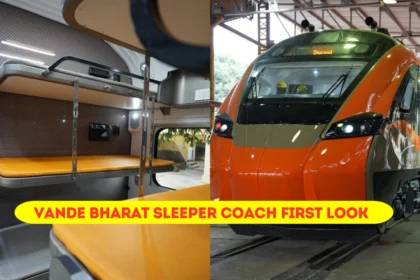 Vande bharat sleeper coach first look