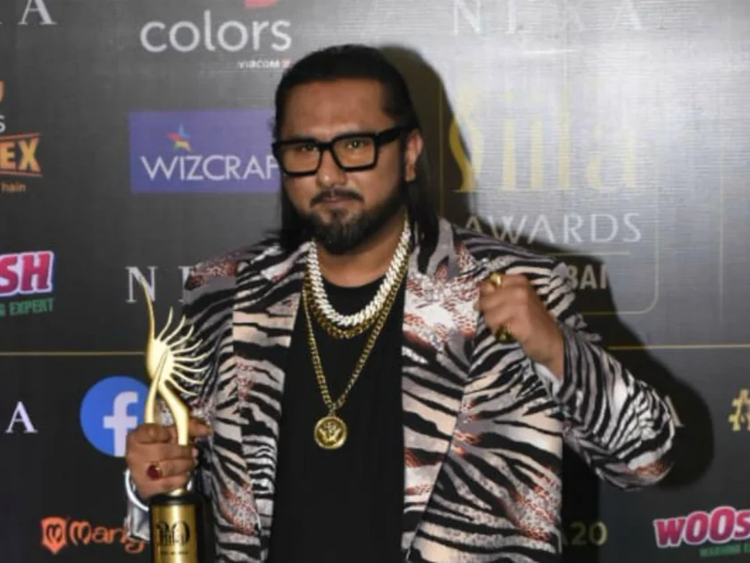 honey singh with iifa award