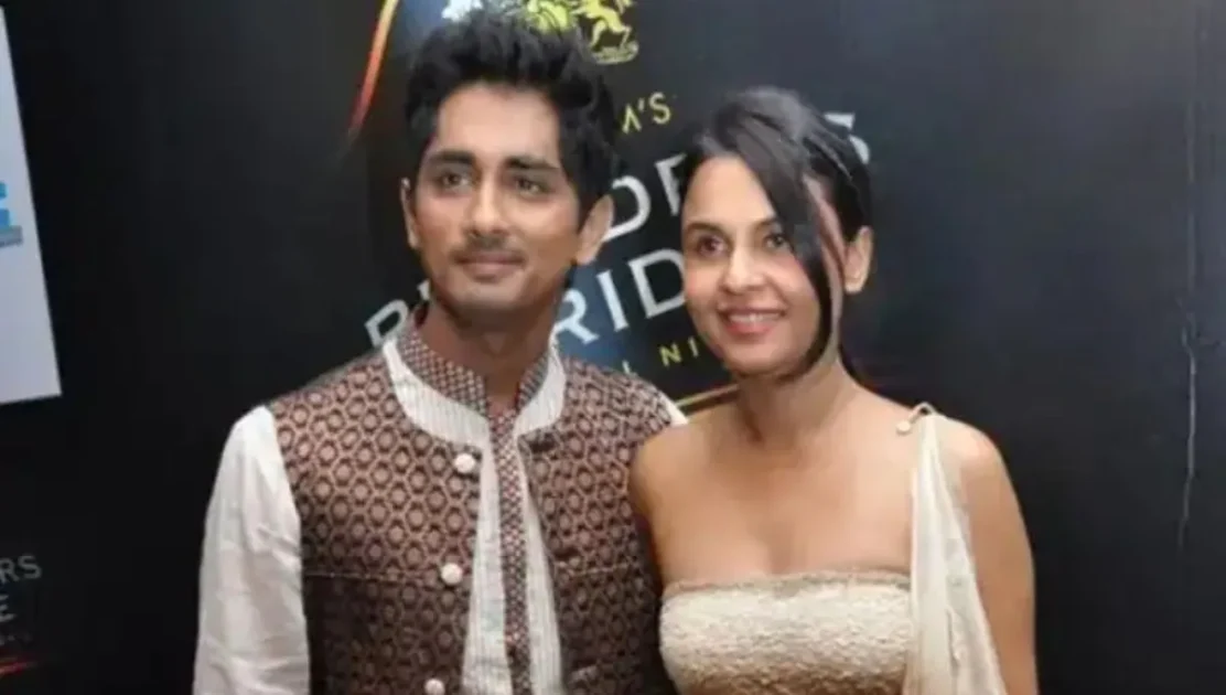 siddharth with first wife