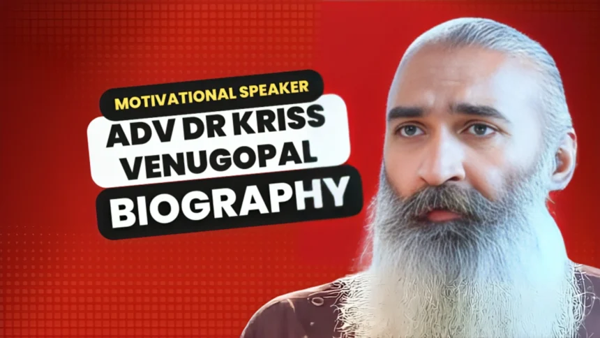 Kriss Venugopal Biography: Age, Wife, Family, Career, Wiki