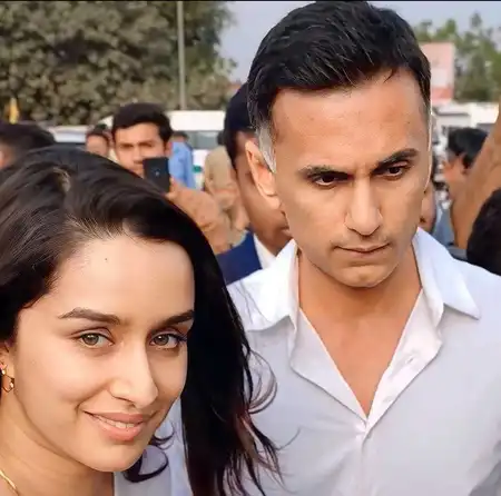 Shraddha Kapoor with Rahul Mody