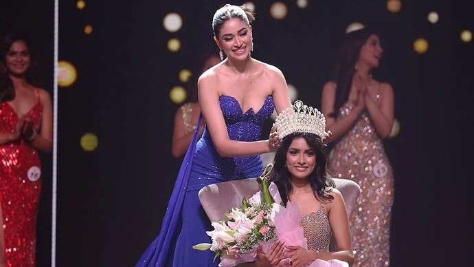 nikita porwal crowing moment miss india 2024