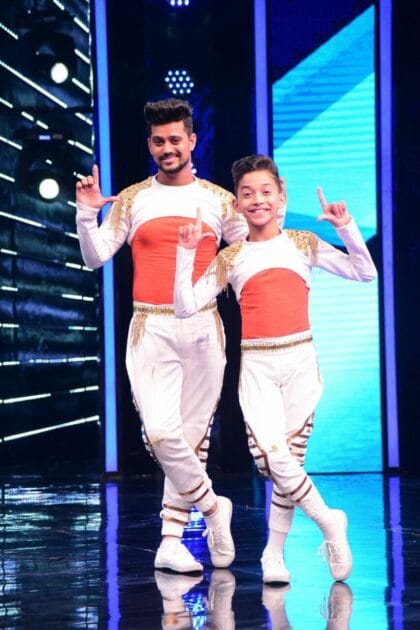 Akash in Super Dancer season 2