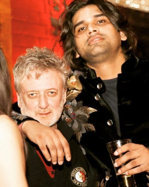 Lalit Tehlan with Rohit Bal