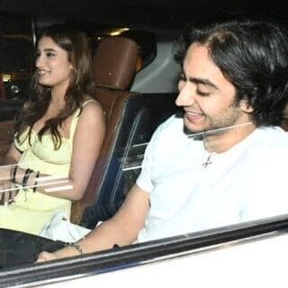 Rasha sharing car ride with Arhaan Khan