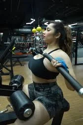 Aditi Mistry doing workout