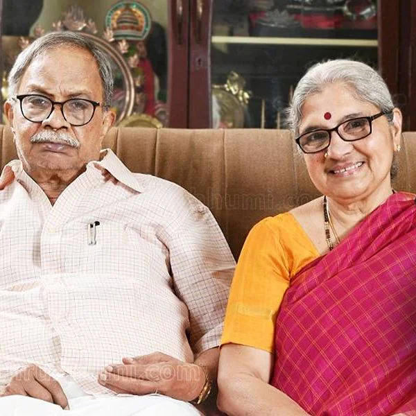 Aswathy V. Nair's parents