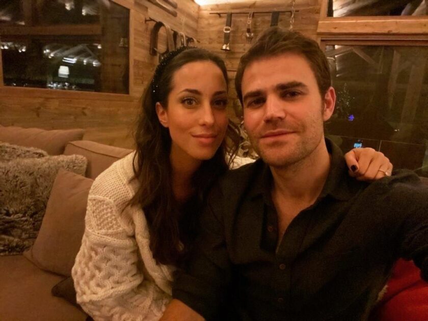 Ines de Ramon with ex-husband Paul Wesley