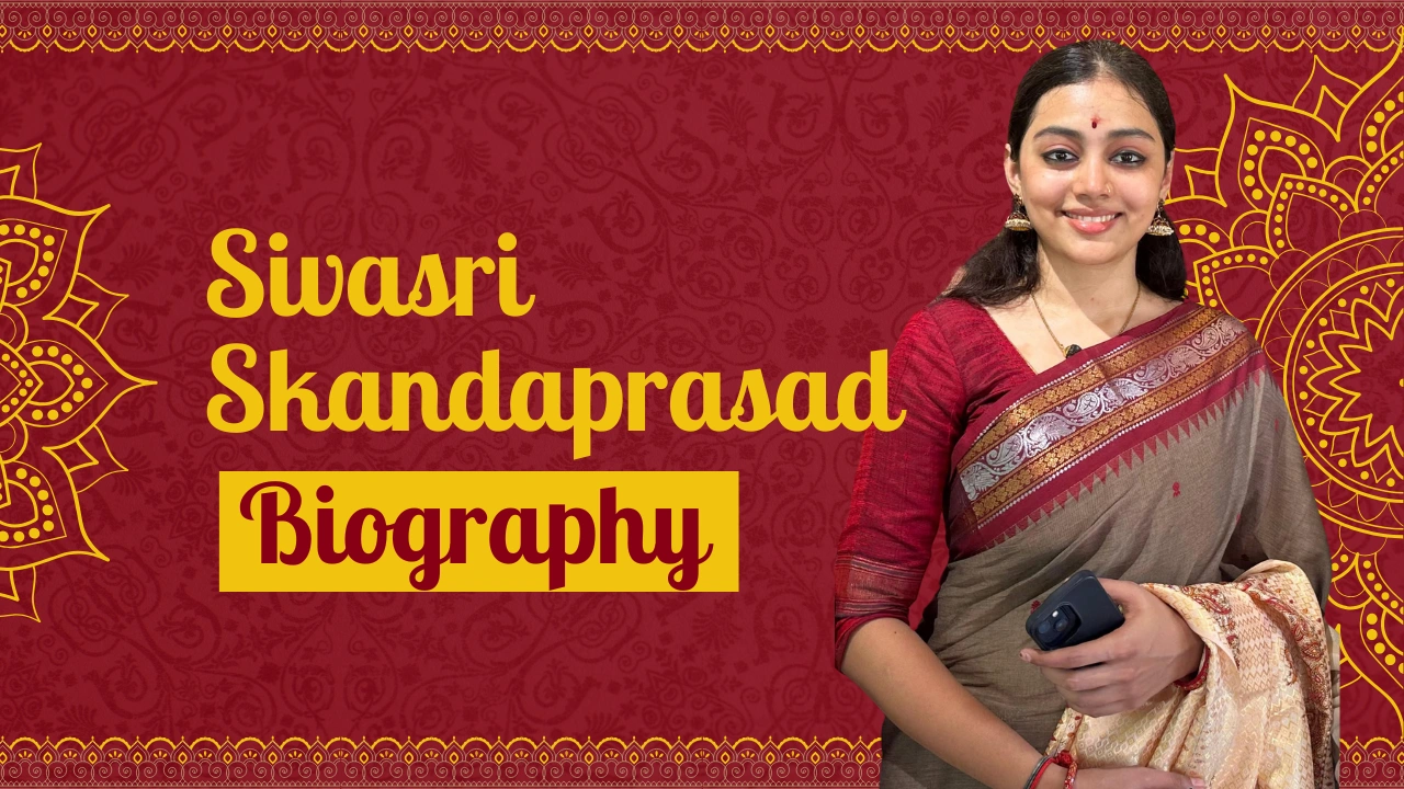 Sivasri Skandaprasad Biography: Age,Family,Education,Wiki