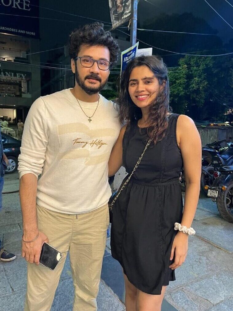 Soundarya with Vishnu Vijay