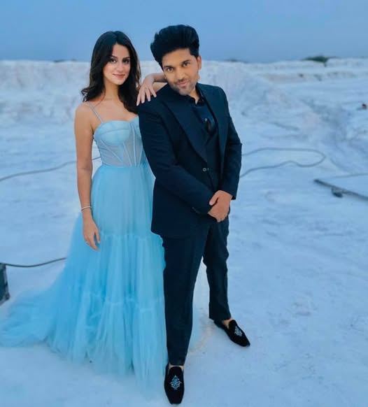 Larissa with Guru Randhawa