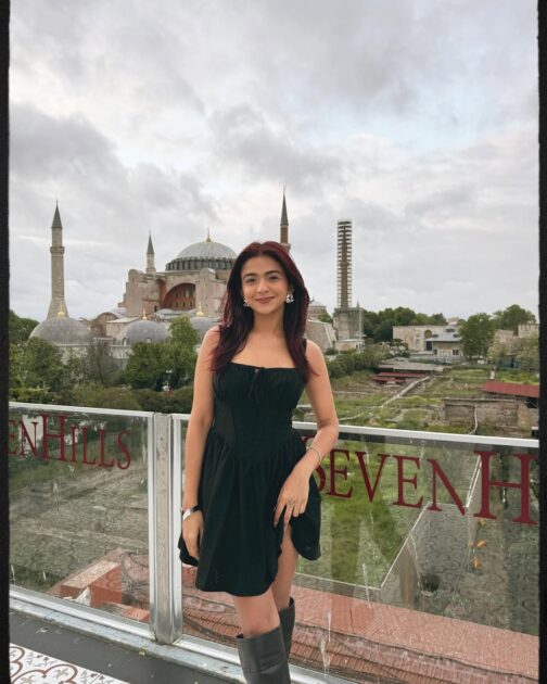 Apoorva Mukhija travelling in Turkey